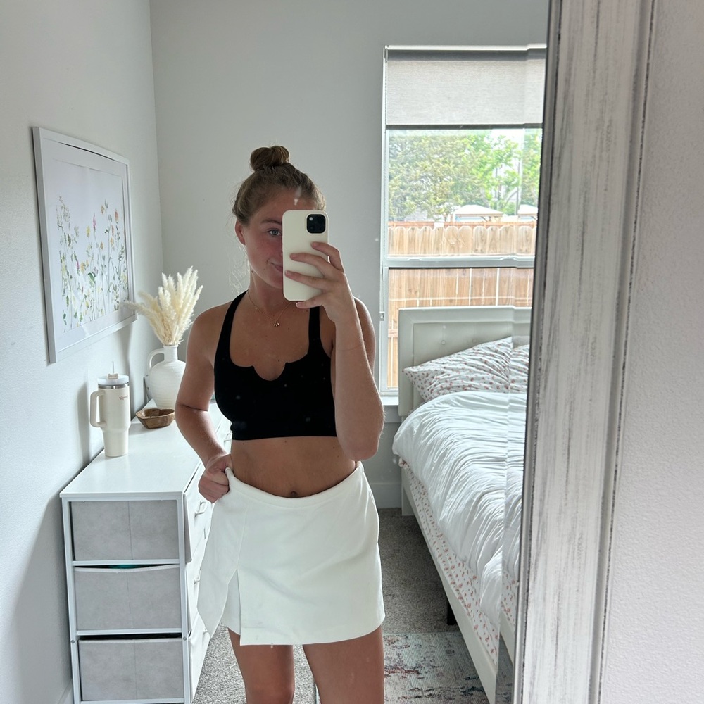 Zara white skirt